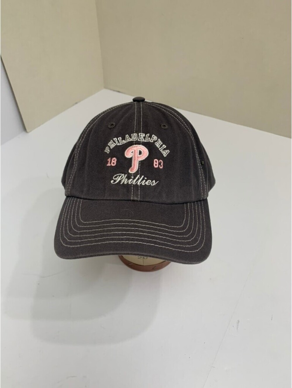 Philadelphia Phillies Women’s Fan Favorite Hat 1883 MLB Adjustable Charcoal Cap